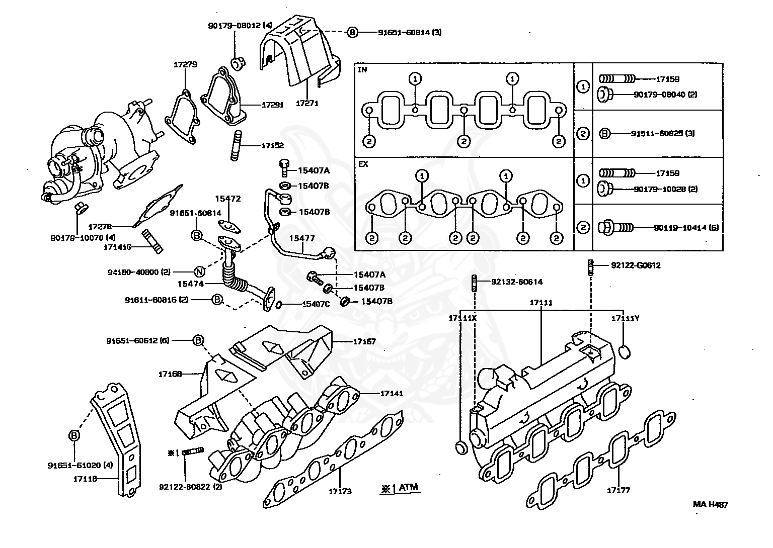 Toyota - ** Std Part